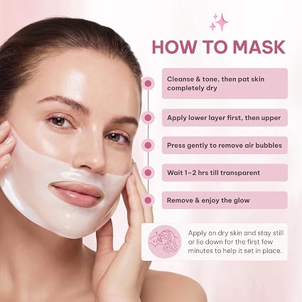 QUASI COLLAGEN GLOW UP MASK 4 PCS