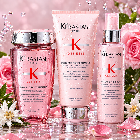 TRIO Kerastase Genesis Bain Hydra, Fondant & Defense Thermique 250ml/200ml/150ml