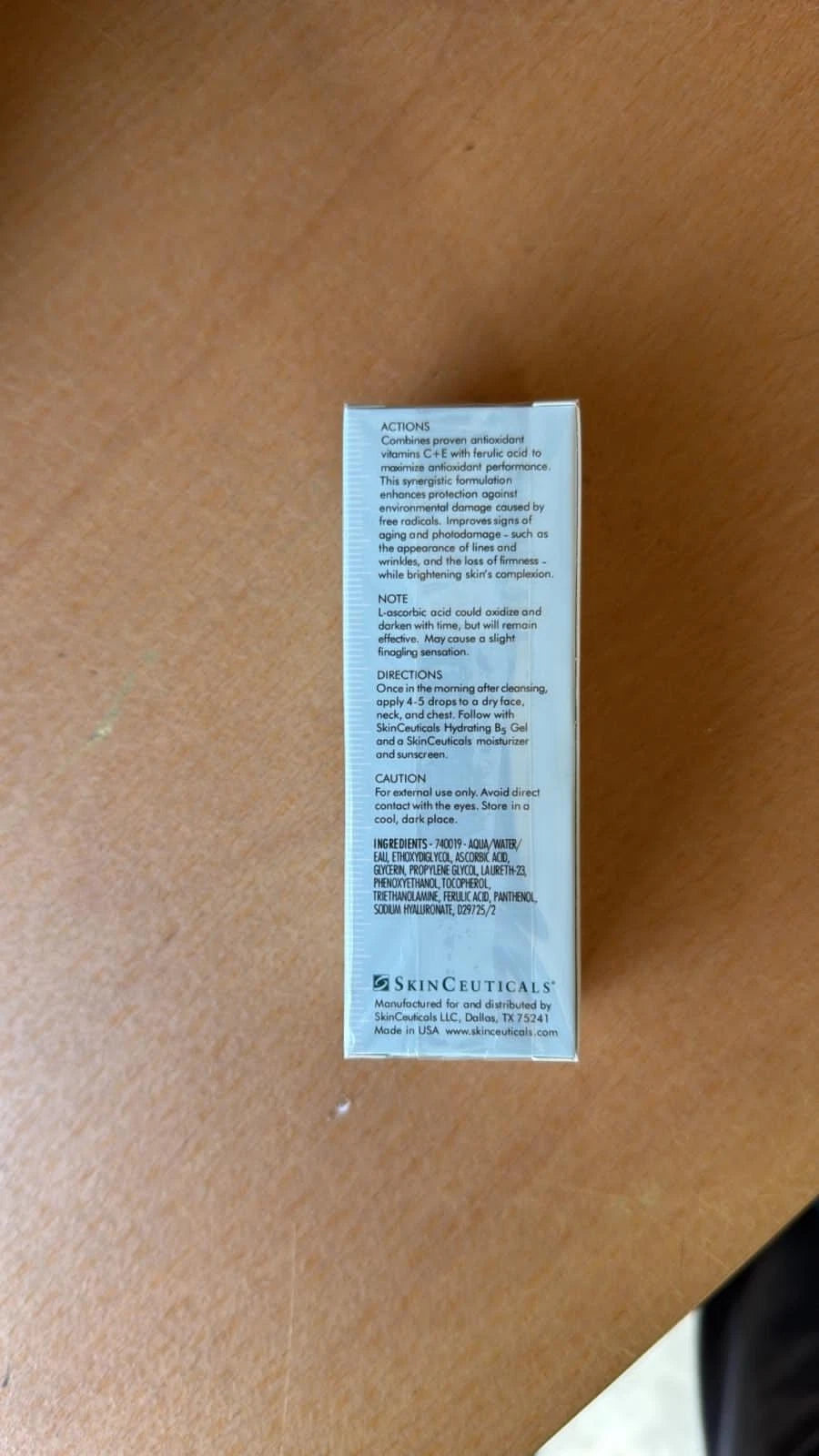 SkinCeuticals CE Ferulic 30ml Vitamin C E Serum 15% L Ascorbic Acid New Box