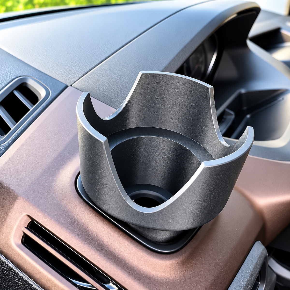 Car Cup Holder Expander Adapter for Large Bottles 65-96mm, Adjustable Drink Holder Extender