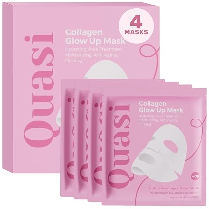 QUASI COLLAGEN GLOW UP MASK 4 PCS