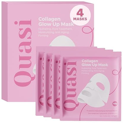 QUASI COLLAGEN GLOW UP MASK 4 PCS