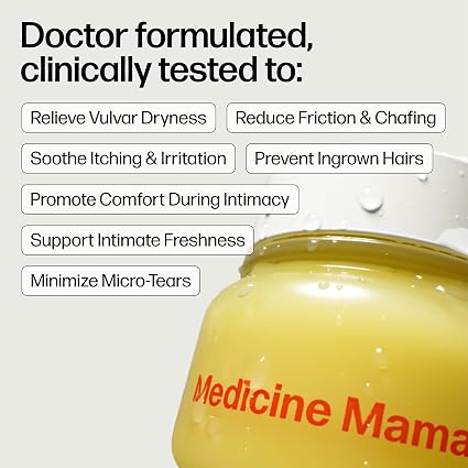 Vulva Balm 2 oz - Soothing Moisturizing Balm for Sensitive Skin Care