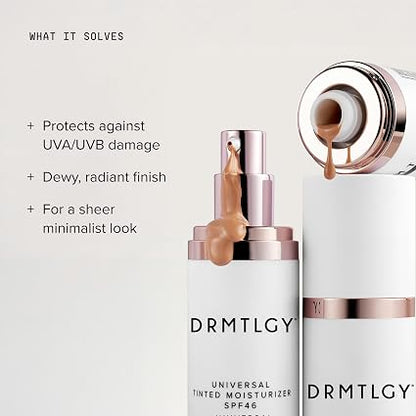 DRMTLGY Universal Tinted Moisturizer SPF 46 – 1.7 Oz  50ml