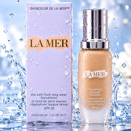 La Mer The Soft Fluid Long Wear Foundation – Shade IVORY 01 – 30ml 1oz – NIB