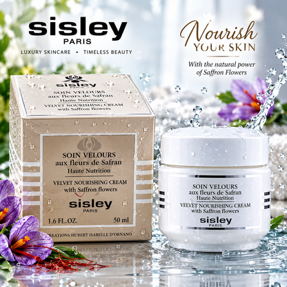 Sisley Paris Velvet Nourishing Cream 50ml Saffron Flower Moisturizer New