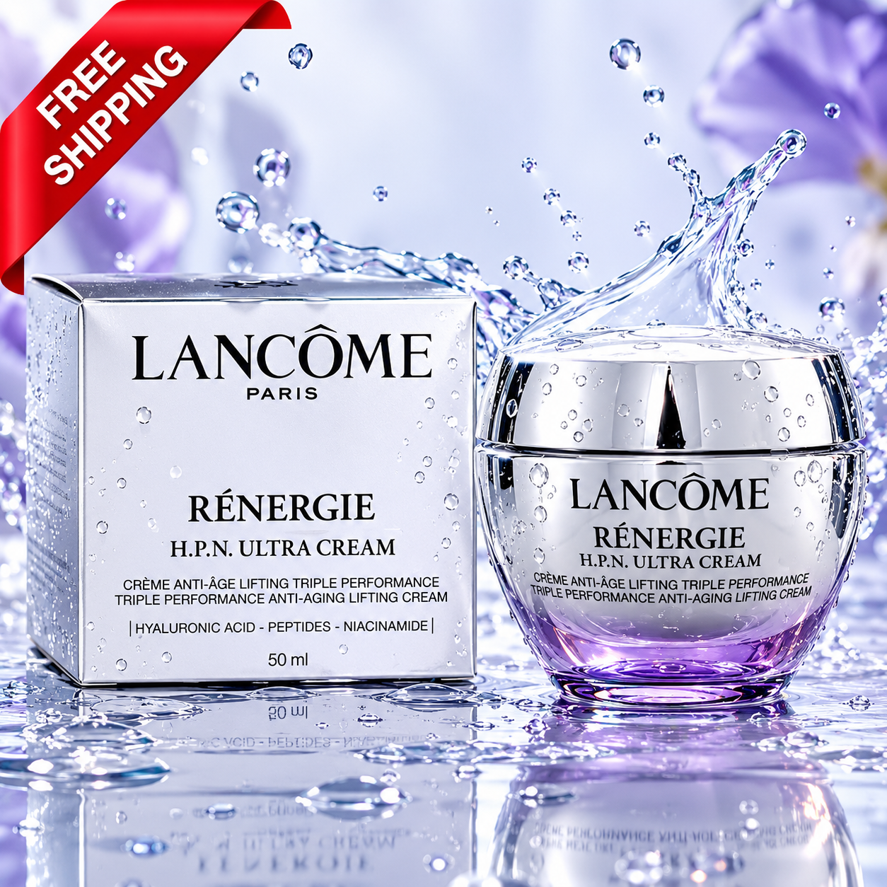 New Lancome Renergie HPN ULTRA Cream 1.69 oz/50ml Sealed With Box