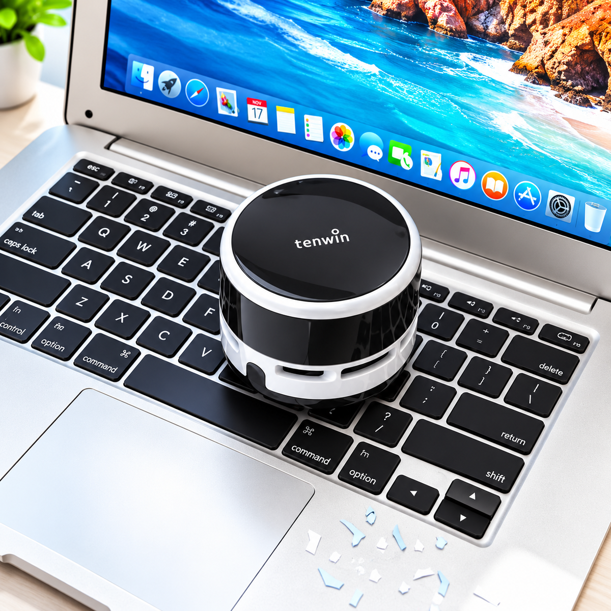 Mini USB Wireless Handheld Vacuum Cleaner 9000Pa, Portable Cordless Desktop, Car & Home Dust Cleaner