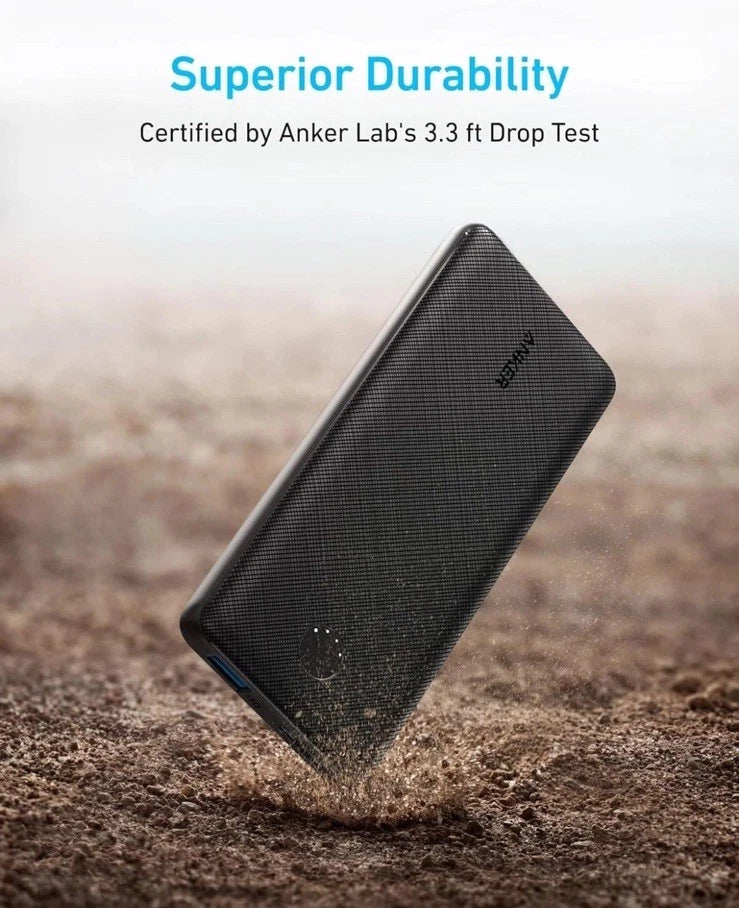 Anker PowerCore 10K 10000mAh Compact Power Bank with PowerIQ