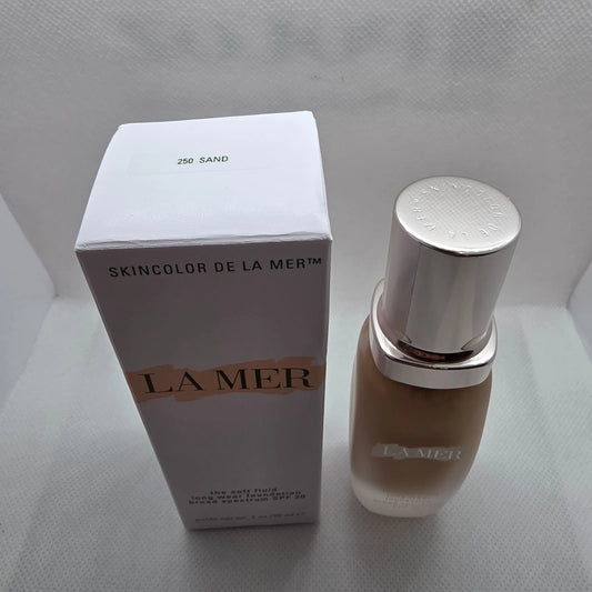 La Mer The Soft Fluid Long Wear Foundation 250 Sand SPF20 NIB 30ml